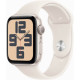 Apple Watch SE 2 GPS 44mm Starlight Aluminium Case w. Starlight Sport Band - M/L (MXEV3)