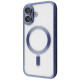 Чохол Metal Matte Case with Magnetic Ring iPhone 16 midnight blue (60129)