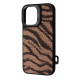 Чохол Kajsa Glamorus Collection with Magnetic Ring iPhone 16 bronze (59664)