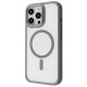 Чохол Proove Clear Essence Case with Magnetic Ring iPhone 15 Pro Max gray (PCCEIP15PM05)