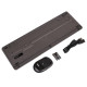 Комплект (клавиатура, мышь) беспроводной A4Tech FG1010 Black/Grey