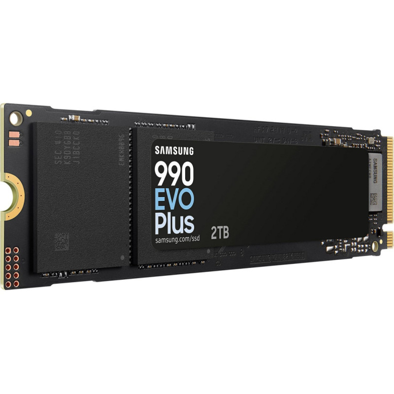 Накопичувач SSD  2ТB Samsung 990 EVO Plus M.2 2280 PCIe 5.0 x2 NVMe V-NAND TLC (MZ-V9S2T0BW)