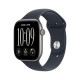 Смарт-часы Apple Watch Series 12 GPS + Cellular 46mm Space Gray Aluminum Case with Navy Blue Sport Band - S/M (MJG64)
