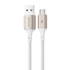 Кабель Proove Dense Metal USB to Micro USB 2.4A (1m) white (CCDM20001302)