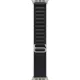 Apple Alpine Loop Band Large для Watch 49mm - Natural Titanium Finish - Black (MFTG4)