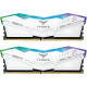 TEAM 32 GB (2x16GB) DDR5 6000 MHz T-Force Delta RGB White (FF4D532G6000HC38ADC01)