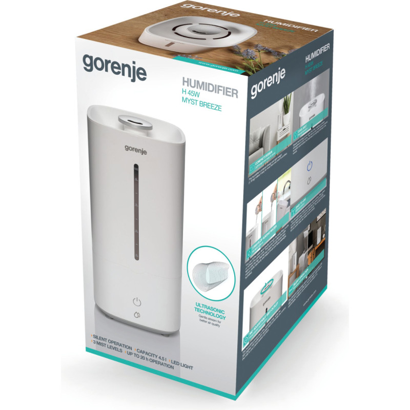 Зволожувач повітря Gorenje H45W