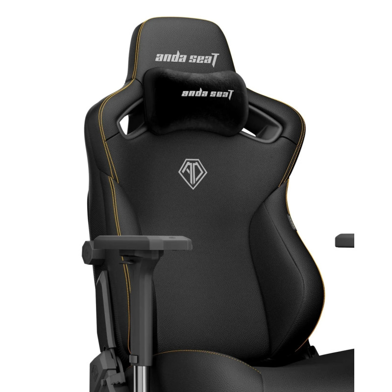 Крісло для геймерів Anda Seat Kaiser 3 Size XL Black (AD12YDC-XL-01-B-PV/C)
