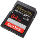 Карта памяти SDXC 64GB UHS-I/U3 Class 10 SanDisk Extreme Pro V30 R200/W90MB/s 4K (SDSDXXU-064G-GN4IN)