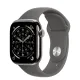 Apple Watch Series 11 GPS + Cellular 42mm Natural Tit. Case w. Stone Gray Sport Band - S/M (MF8M4)