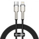 Кабель Baseus Cafule Metal Type-C to Lightning PD 20W (1m) black (CATLJK-A01)