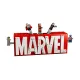 LEGO Marvel Логотип і мініфігурки MARVEL (76313)