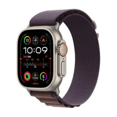 Apple Watch Ultra 2 GPS + Cellular 49mm Titanium Case with Indigo Alpine Loop - Small (MRER3)