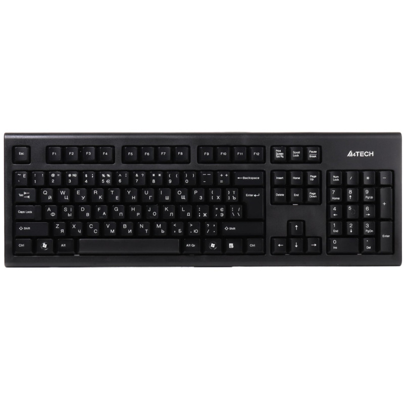 Комплект (клавіатура, миша) бездротовий A4Tech 3000N Black USB