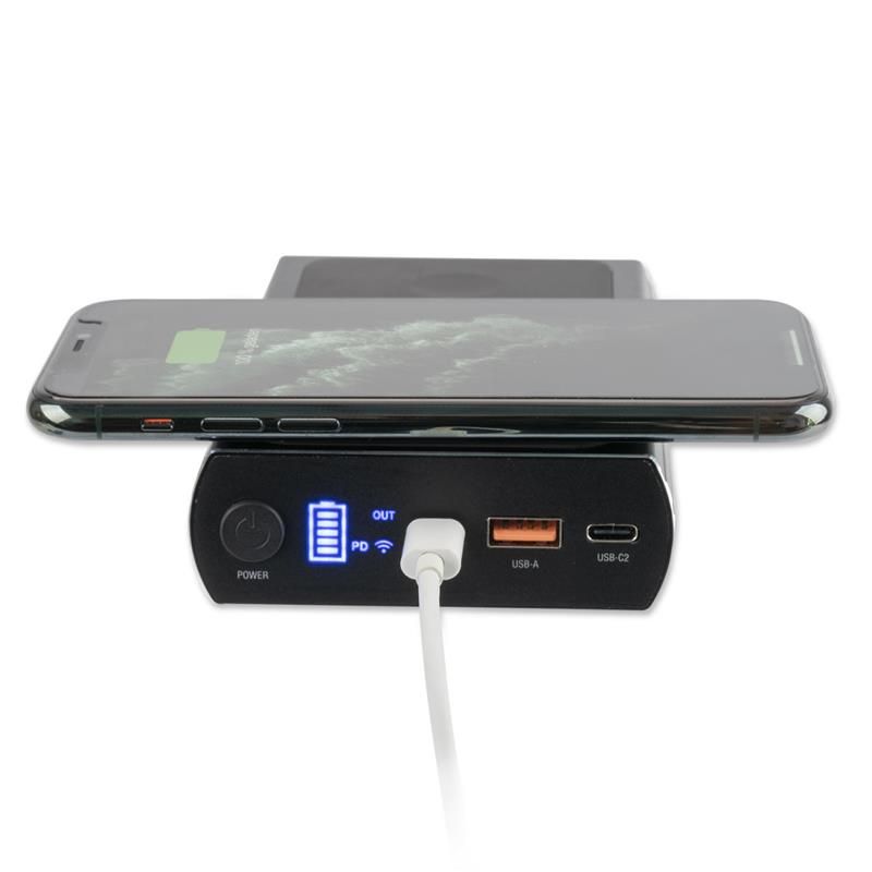 Портативний акумулятор 4smarts VoltHub Graphene 20000mAh 160W QC, Wireless, Black