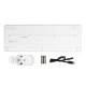 Комплект (клавіатура, миша) бездротовий A4Tech FG1012 White