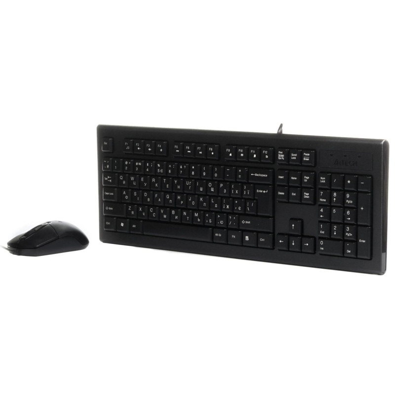 Комплект (клавіатура, миша) A4Tech KR-8572 Black