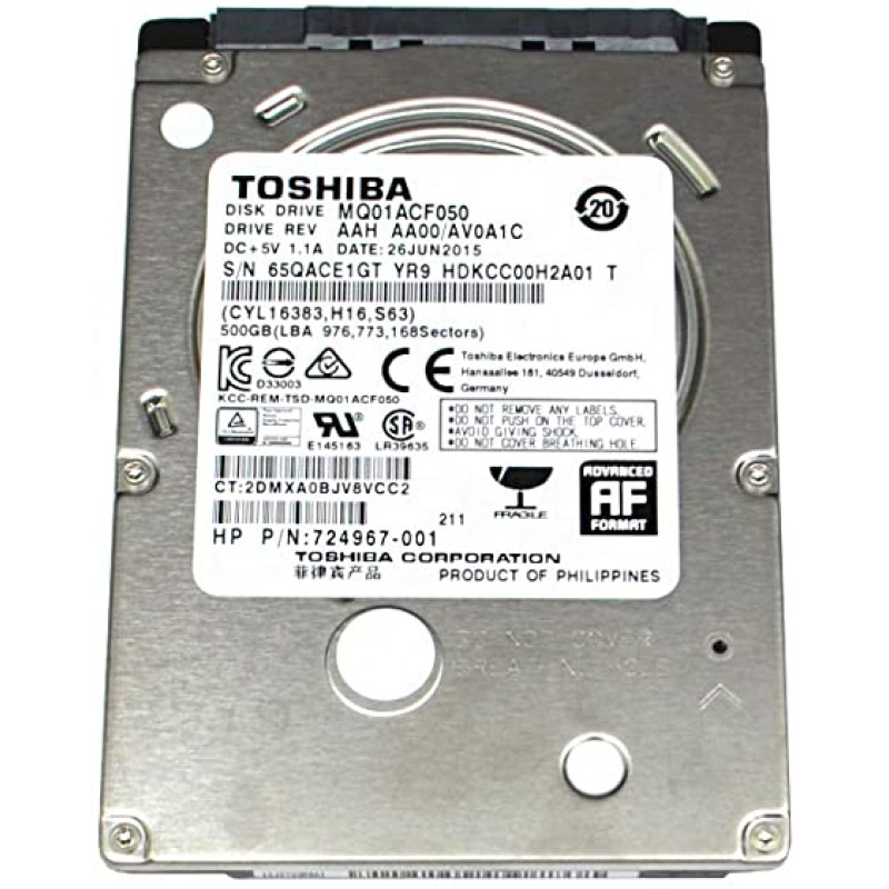 Накопичувач HDD 2.5
