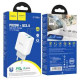 МЗП Hoco C105A Stage dual port PD20W + QC3.0 charger ( EU ) White