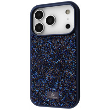 Чохол Bling World Rock Diamond (TPU) iPhone 17 Pro/18 Pro blue (65323)