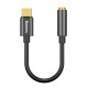 Перехідник AUX Baseus L54 Type-C to 3.5mm black (CATL54-01)