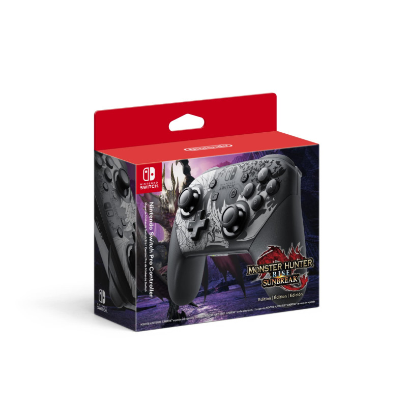 Nintendo Switch Pro Controller Monster Hunter Rise: Sunbreak Limited Edition