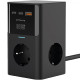 Мережевий фільтр Proove Power Cube 65W (3xAC + 2xType-C + 1xUSB) 1.5m black (PSPC36801201)