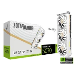 Відеокарта Zotac GAMING GeForce RTX 5070 AMP White Edition (ZT-B50700FQ-10P)