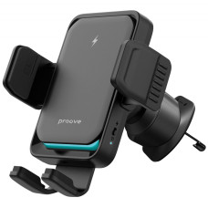 Автомобільний тримач з Бездротовим ЗП Proove Sonic Pro 15W black (WHSP15002001)