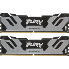Модуль пам`яті DDR5 2x24GB/8400 Kingston Fury Renegade Silver (KF584CU40RSK2-48)