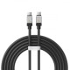 Кабель Baseus CoolPlay Series Fast Charging Type-C to Type-C 100W (2m) black (CAKW000301)
