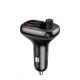 АЗП Baseus FM Launcher S-13 36W (PD+QC3.0) Type-C+2USB black (CCMT000101)
