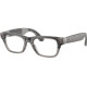 Ray-Ban Meta Blayzer Optics Gen2 Standard Matte Transparent Ice Grey / Clear Lenses (RW7001 8529 50-19)