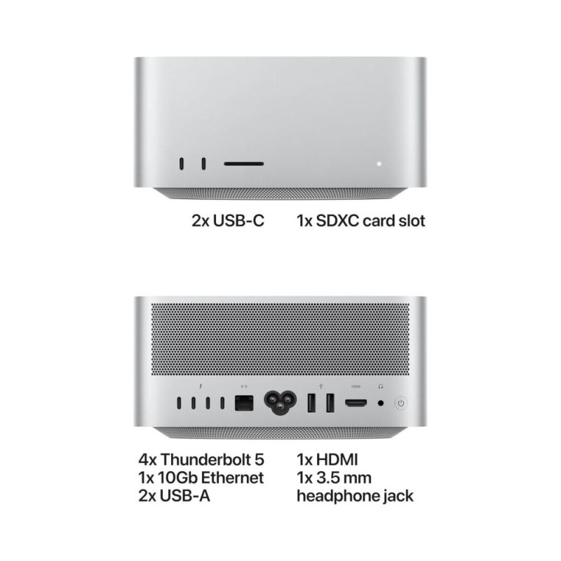 Настольный компьютер Apple Mac Studio M5 Max/18C/40GPU/64GB/1TB (Z1U4000JJ)