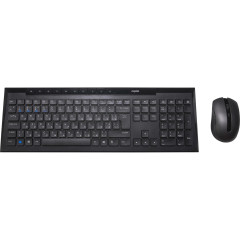 Комплект (клавіатура, миша) бездротовий Rapoo 8210M Wireless Black
