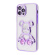 Чохол Shining Bear Case iPhone 14 Pro Max dark purple (44110)