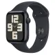 Apple Watch SE 2 GPS 44mm Midnight Aluminum Case with Midnight Sport Band S/M (MRE73)
