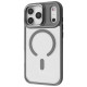 Чохол Proove Clear Essence Case with Magnetic Ring iPhone 17 Pro Max gray (PCCEIP17PM05)