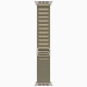 Apple Watch Ultra 2 GPS + Cellular, 49mm Titanium Case with Olive Alpine Loop - Large (MRF03)