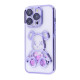 Чохол Shining Bear Case iPhone 15 Pro dark purple (55918)