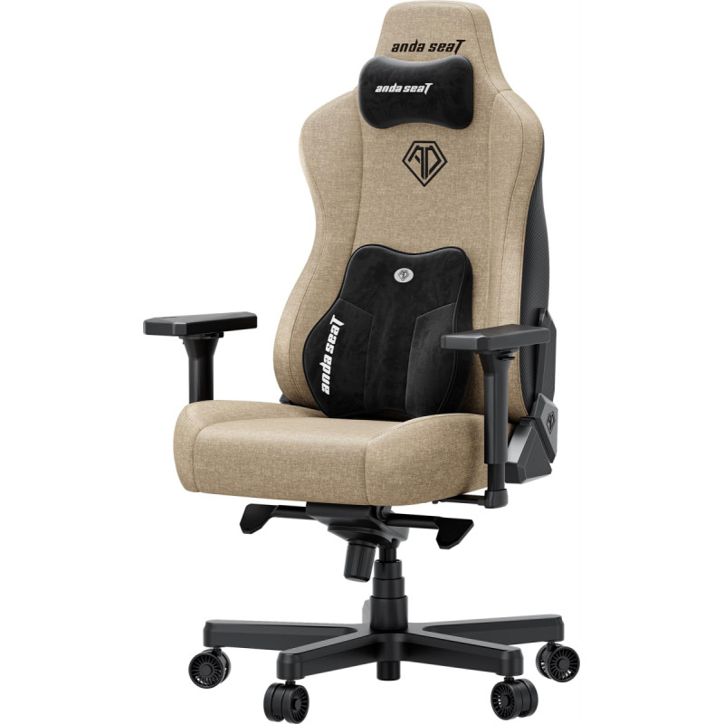Крісло для геймерів Anda Seat Kaiser 3E XL Dark Beige Fabric (AD23YC-XL-09-H-CF-H01)