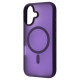 Чохол WAVE Matte Insane Case with Magnetic Ring iPhone 16 Plus deep purple (59343)