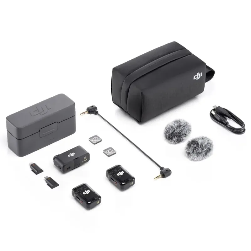 DJI Mic 2 - 2 TX + 1 RX (CP.RN.00000325.01/6941565971364)