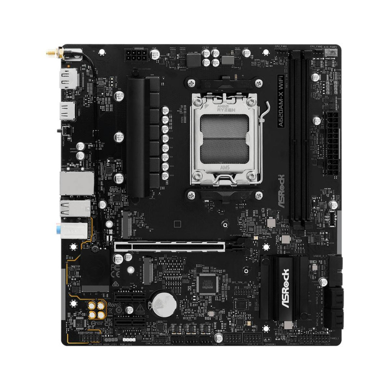 Материнська плата ASRock A620AM-X WiFi Socket AM5