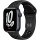 Apple Watch Nike Series 7 GPS 41mm Midnight Aluminium Case with Anthracite/Black Nike Sport Band (MKN43)