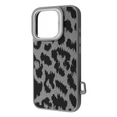 Чохол Kajsa Glamorus Collection with Magnetic Ring iPhone 16 Pro Max silver (59666)