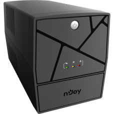 Джерело безперебійного живлення NJOY Keen 1000 (UPLI-LI100KU-CG01B), Lin.int., AVR, 4 x евро, USB, пластик