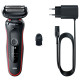 Электробритва Braun Series 5 51-R1000s Black/Red