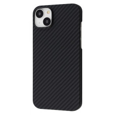 Чохол WAVE Premium Carbon Slim with Magnetic Ring iPhone 14 Plus/15 Plus black (38317)