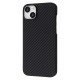 Чохол WAVE Premium Carbon Slim with Magnetic Ring iPhone 14 Plus/15 Plus black (38317)